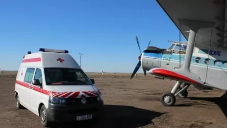 Батыс Қазақстанда өрттен зардап шеккен балалар санавиация бортымен Оралға жеткізілді