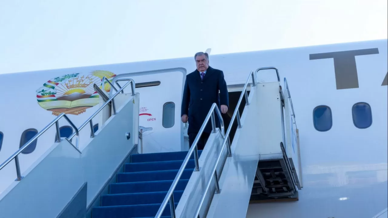 Астанаға Тәжікстан президенті келді