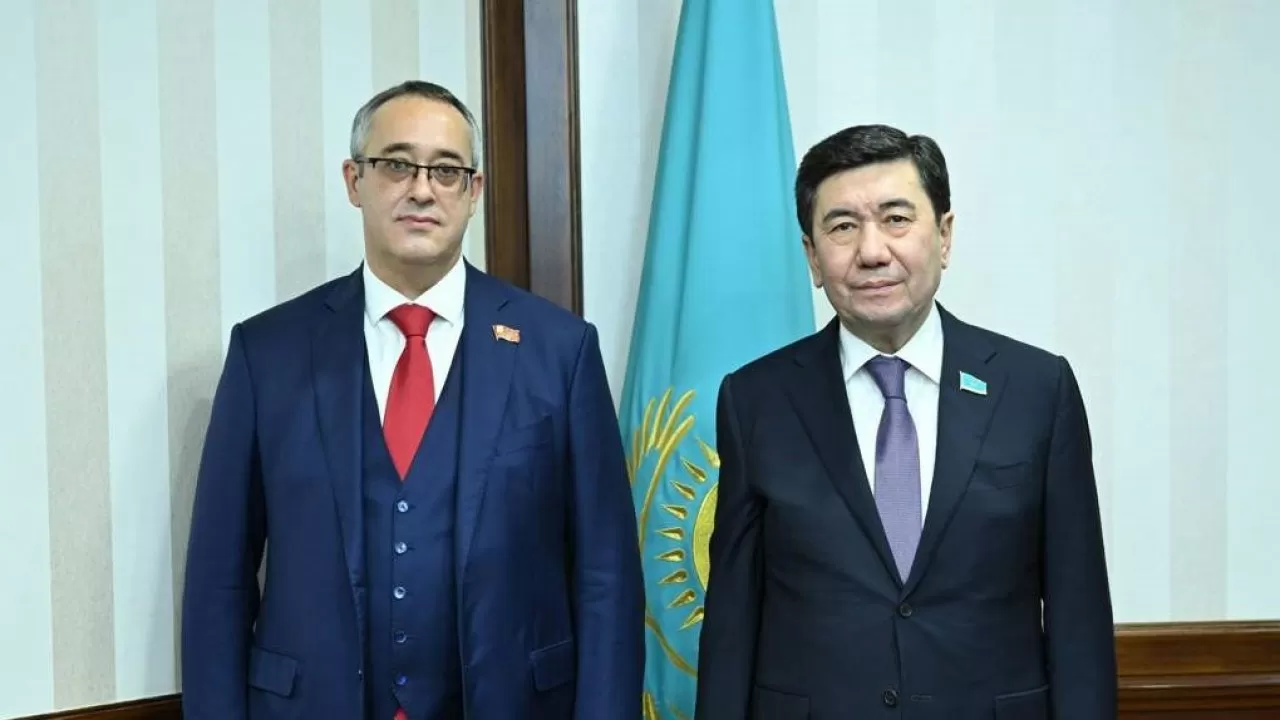 Ерлан Қошанов Мәскеу думасының басшысын қабылдады