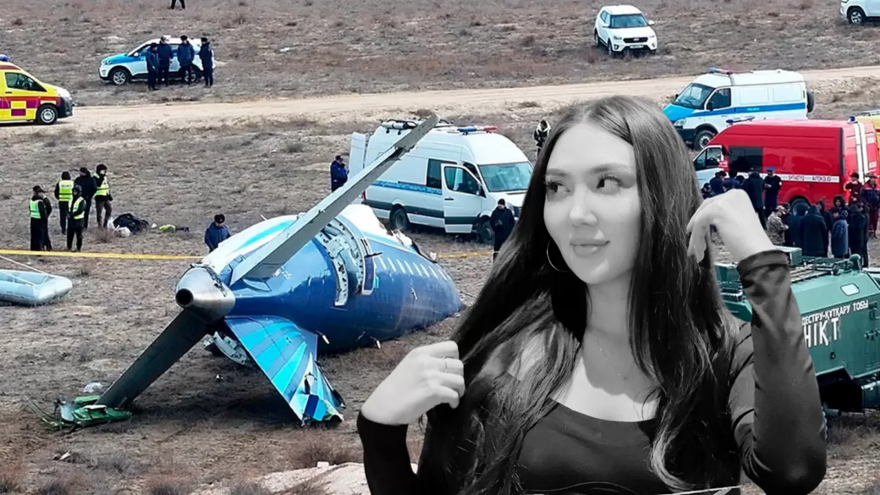 Отызға толып үлгермеді: Ақтауда ұшақ апатынан қаза тапқан қыз жайлы деректер айтылды