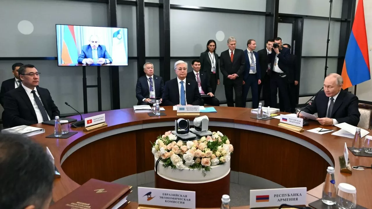 Қасым-Жомарт Тоқаев Жоғары Еуразиялық экономикалық кеңестің отырысына қатысты