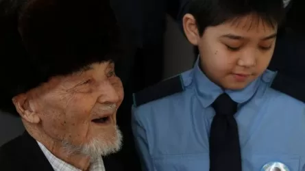 Мечту 100-летнего ветерана Курмата Рахимова исполнила полиция в ВКО