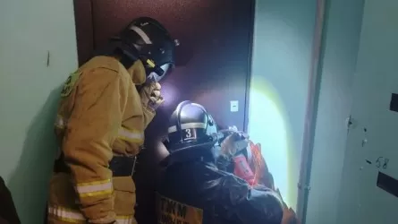 Степногорскте пәтерде жалғыз қамалып қалған 2 жасар бала құтқарылды