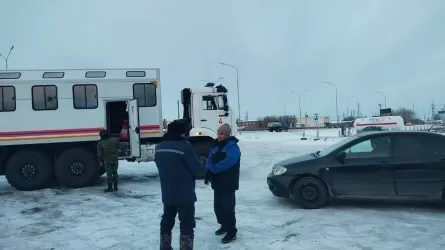 «Самара-Шымкент» тас жолында 52 шетел азаматы жолда қалып қойған