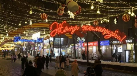 Алматылық Арбат Карнаби көшесінің стилінде безендірілді 