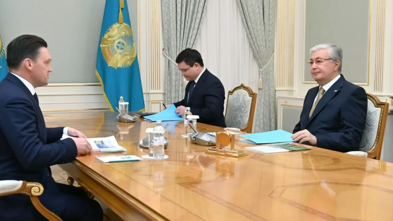 Президент Еуразиялық даму банкінің басқарма төрағасын қабылдады 