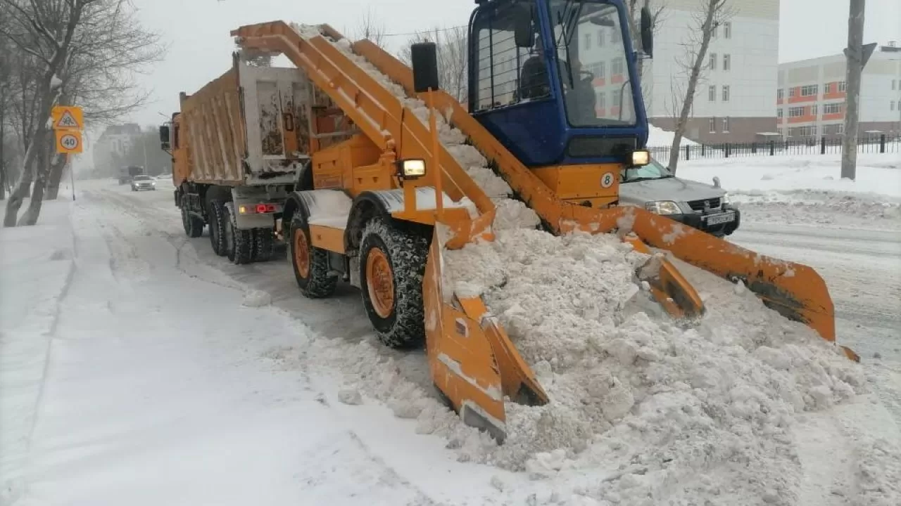 3,6 млн кубометров снега вывезли из столицы с начала зимнего периода