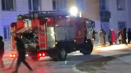 Женщину спасли при пожаре в ЖК Астаны