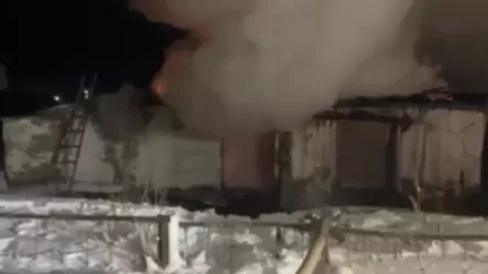 Ақмола облысында өрттен ер адам қаза тапты 