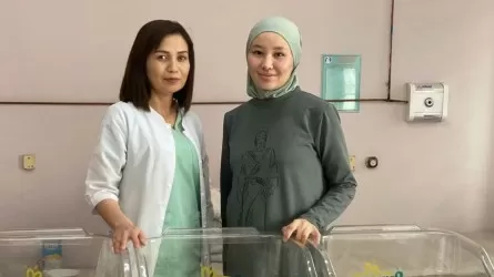 Алматыда үшем дүниеге келді