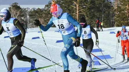Щучинскіде шаңғы жарысынан жасөспірімдер арасындағы ел чемпионаты өтіп жатыр