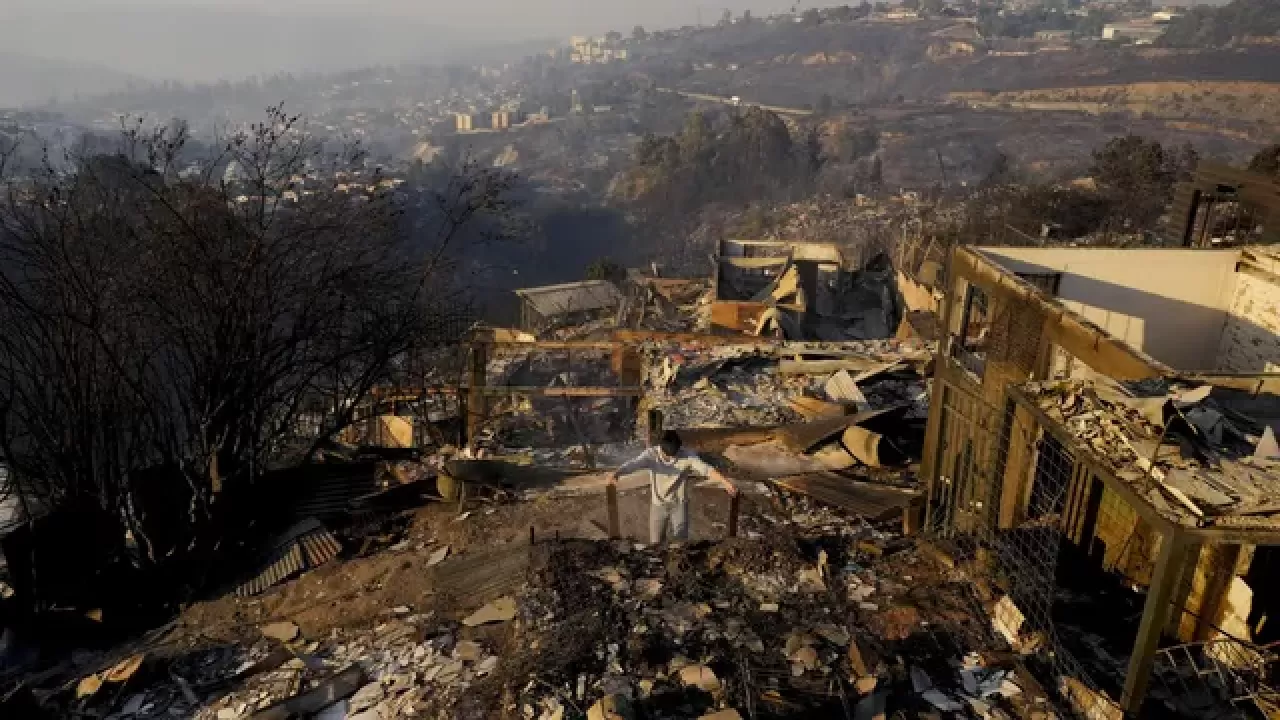 Число жертв лесных пожаров в Чили выросло до 131