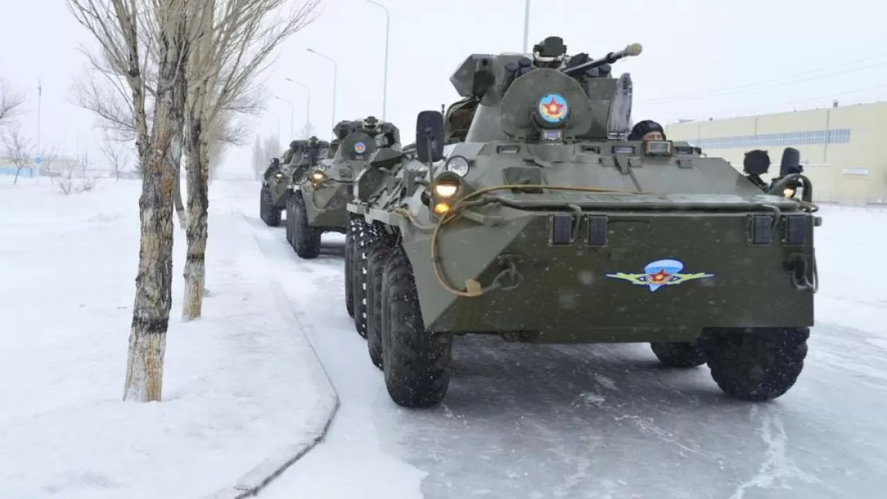 Военная техника появится 13 марта под Астаной 