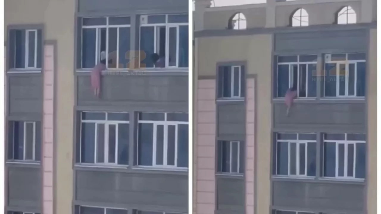 Ақтауда жоғарғы қабаттан секіріп кетпек болған қыз іздестіріліп жатыр