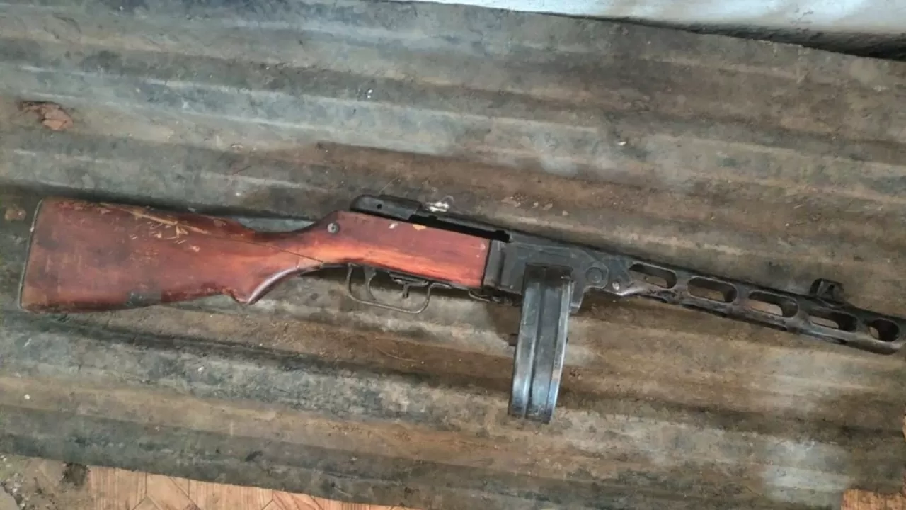 Пистолет-пулемет Шпагина изъяла полиция у жителя Акмолинской области