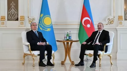 Мемлекет басшысы Әзербайжан Президентімен келіссөз жүргізді 