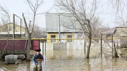 Талые воды заливают Актобе и несколько районов области 