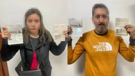 Алматы әуежайында екі шетелдік Францияның жалған төлқұжатын көрсеткен