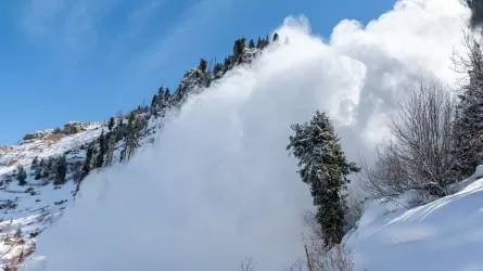 Алматинцев просят не ходить в горы из-за лавин