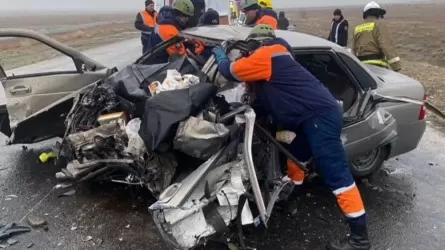 Жетісу облысында жол апатынан 4 адам мерт болды