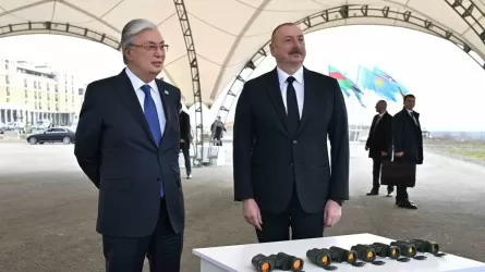 Тоқаев пен Әлиев Физули қаласын дамытудың бас жоспарымен танысты