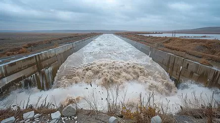 В Казахстане усилен контроль за водохранилищами в период половодья