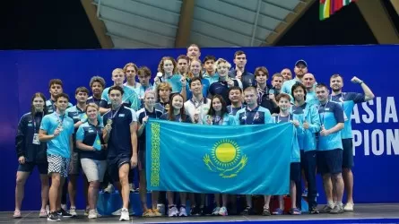 ​Сборная Казахстана заняла второе общекомандное место на Asia Aquatics 