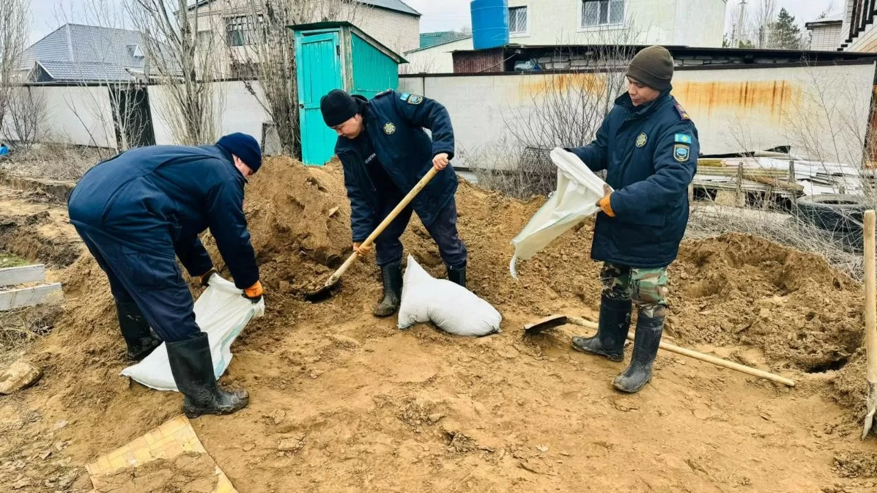 В четырех областях РК сохраняется напряженная паводковая ситуация 