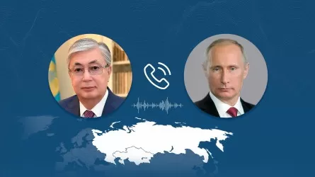 Касым-Жомарт Токаев переговорил по телефону с Владимиром Путиным