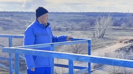 Ақтөбелік краншы зейнеткер туған қаласын төтенше жағдайдан шығаруға көмектесті