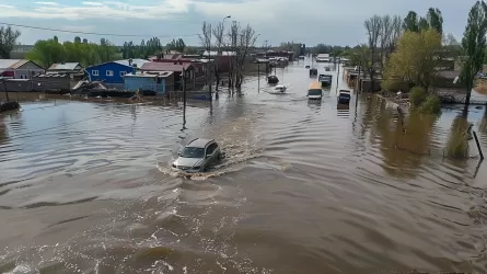 Экстренный отряд МЧС выдвинулся в Кульсары