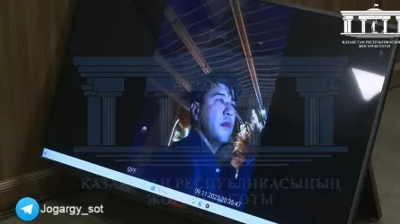 Бишімбаевтың былтыр 9 қарашада ұсталған сәтінен видео көрсетілді