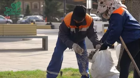 В Усть-Каменогорске продолжается акция "Таза Казахстан"