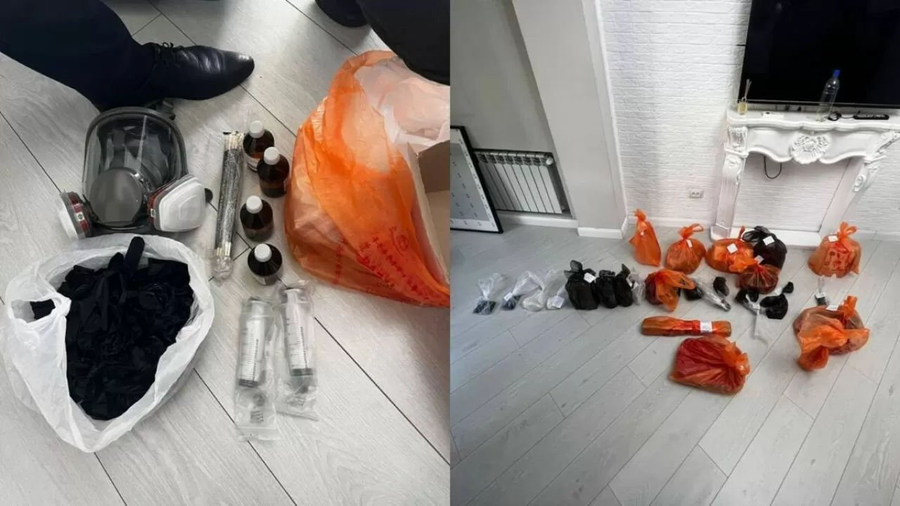 Нарколабораторию организовал у себя дома житель Алматы
