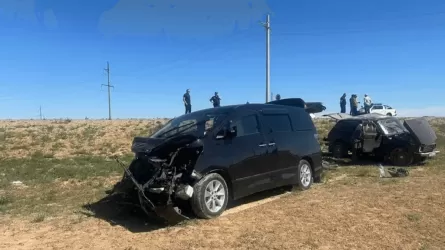 Атырау облысында жол апаты болып, 4 адам ауруханаға түсті