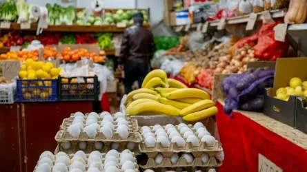 Как изменились цены на продукты за год в Казахстане