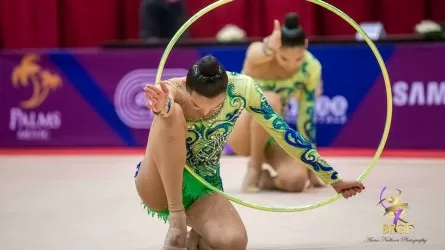 Казахстанские гимнастки завоевали бронзу чемпионата Азии 