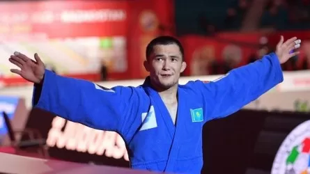 Дзюдоист Магжан Шамшадин вышел в финал Большого шлема в Душанбе