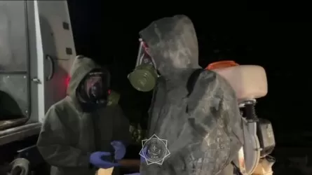 Соляная кислота повторно вылилась из цистерны в Акмолинской области