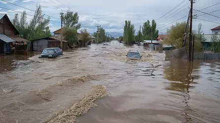 Из Улытауской в Кызылординскую область направили 839 кубометров паводковой воды