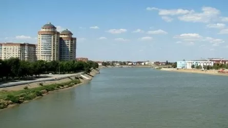 Атырау облысында Жайық өзеніндегі су деңгейі көтеріліп жатыр