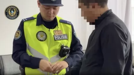Полицейлерге қарсылық көрсеткен Қонаев тұрғыны қамауға алынды