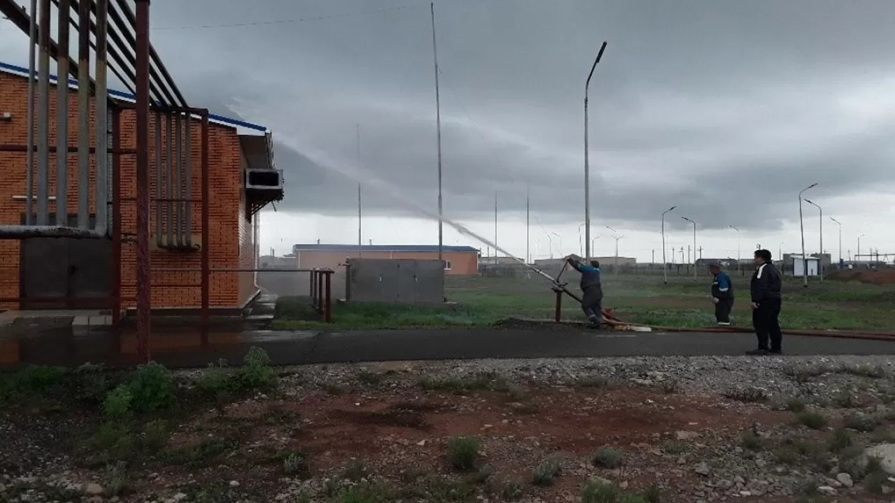 В Астане объявили тревогу на газонаполнительной станции 