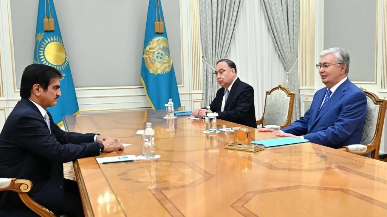 Что передал Токаеву посол Катара?