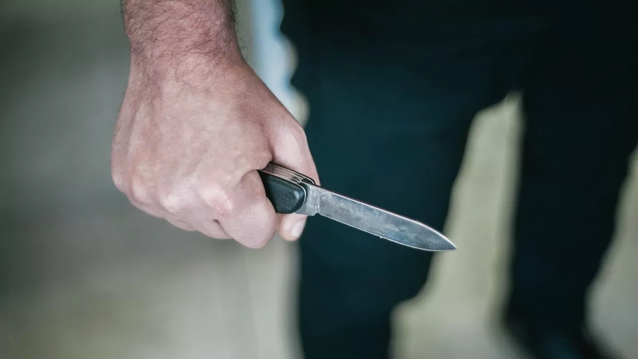 В Павлодаре мужчина на глазах прохожих перерезал горло человеку