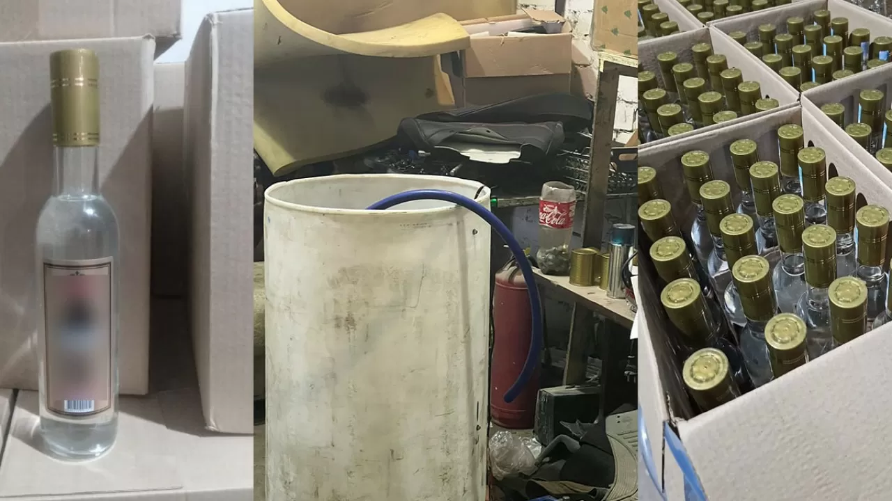 Цех по производству незаконного алкоголя организовал житель Петропавловска