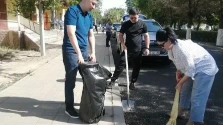 Таза Қазақстан: в области Ұлытау прошла масштабная санитарная акция