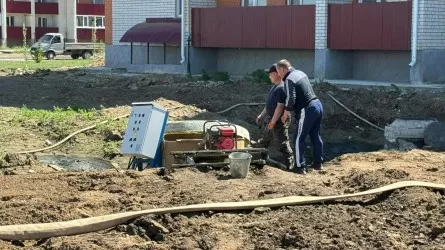 В Петропавловске затопило подвалы четырех арендно-коммунальных домов