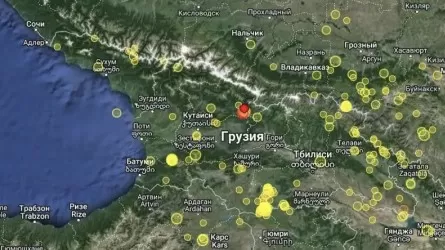 Грузияда бір тәулікте төрт рет жер сілкінді