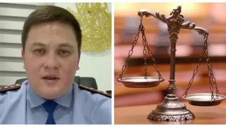Шымкентте «ең адал» полицей сотталып кетті